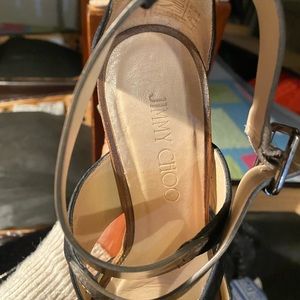 Jimmy Choo wedge high heels